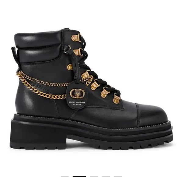New KURT GEIGER 
Chelsea Combat Boots - Picture 1 of 13